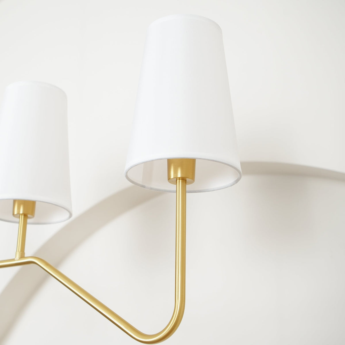 Avvenora Suspension Vintage Industrielle en Laiton et Tissu