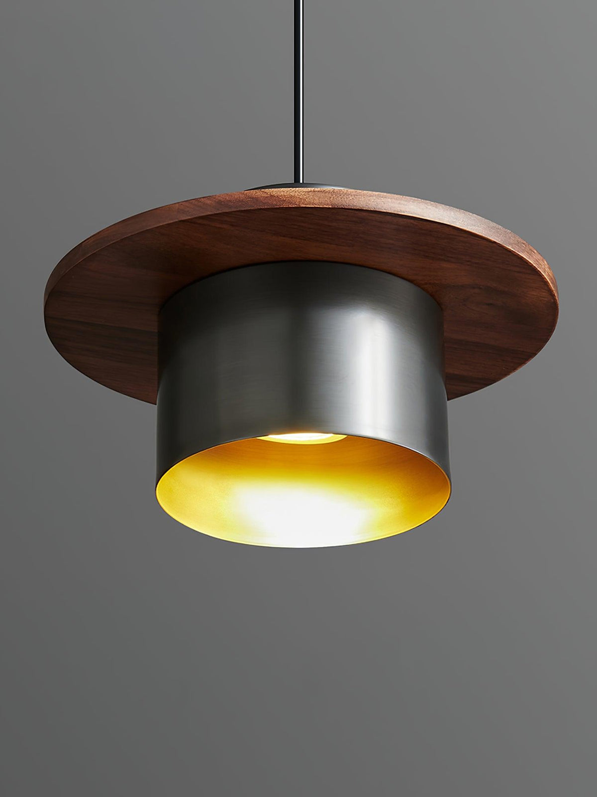 Orliora Lustre Suspendu Industriel En Laiton