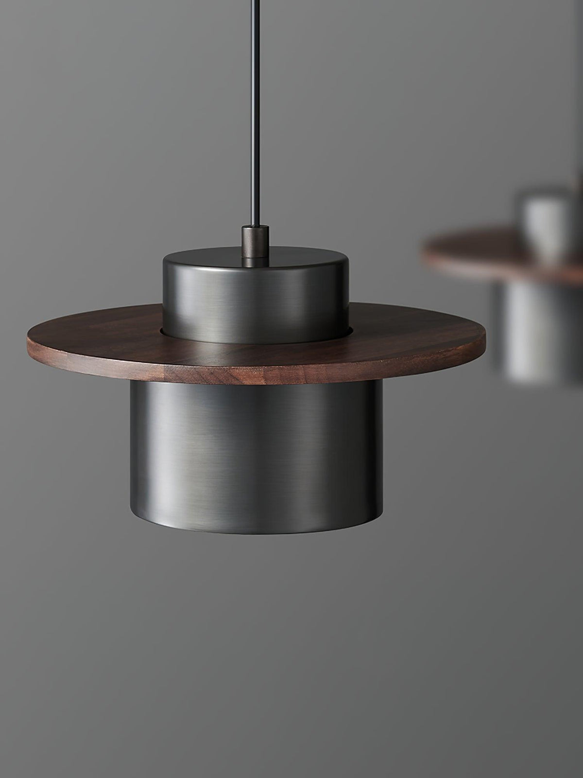 Orliora Lustre Suspendu Industriel En Laiton