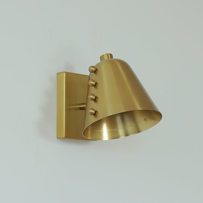 Top-down view of the Bespoke geometric wall lamp.
