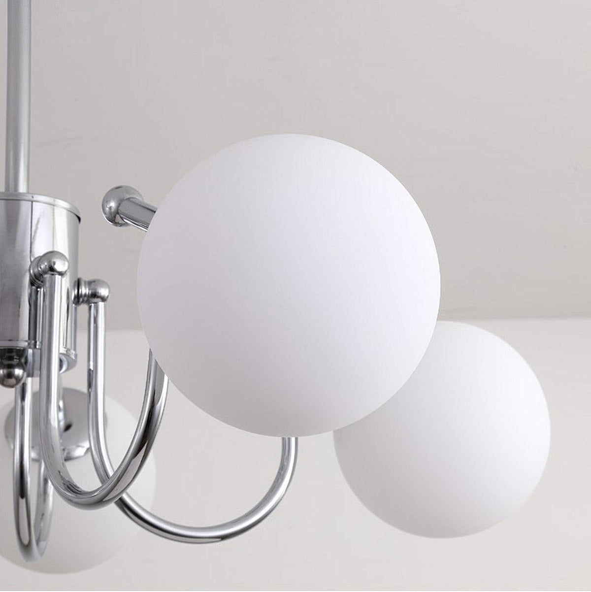 Ceduna Lustre Globe en Chrome Moderne