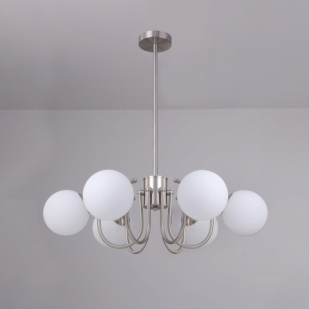 Ceduna Lustre Globe en Chrome Moderne