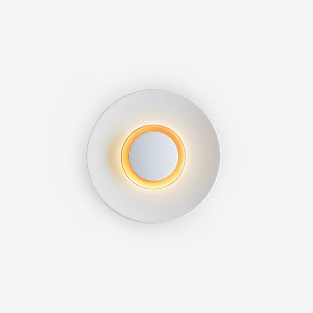 Wall Light Metal Halo Integrated LED Gold Ring Modern Minimalist-Neutral Decor