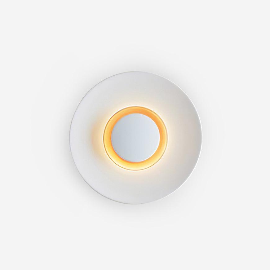 Wall Light Metal Halo Integrated LED Gold Ring Modern Minimalist-Neutral Decor
