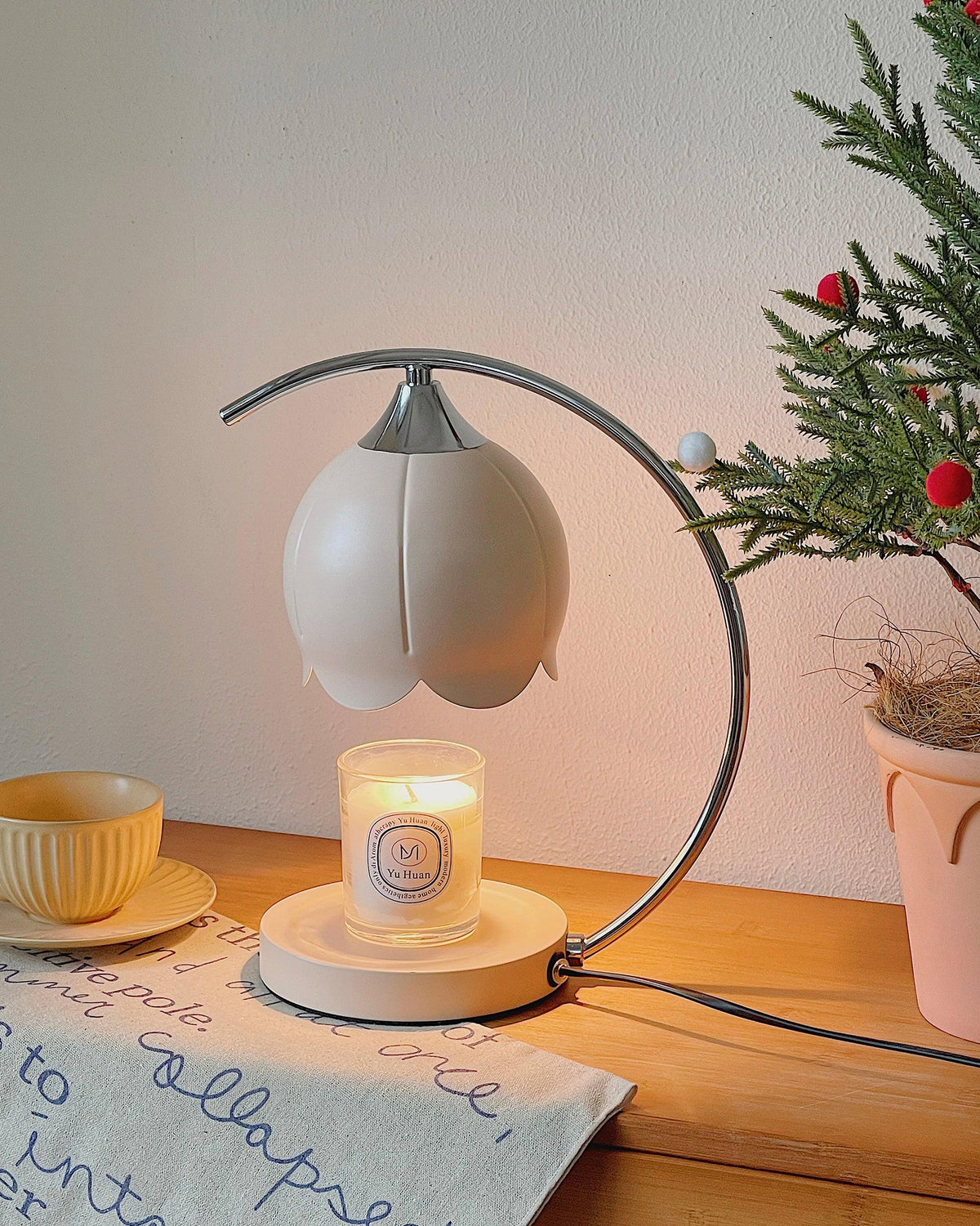 Binli Lampe de Table Chauffe-Bougies