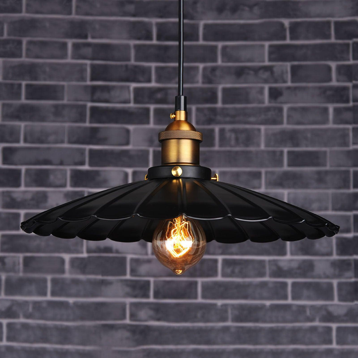 Velora Contemporain Fer Suspension Lumière