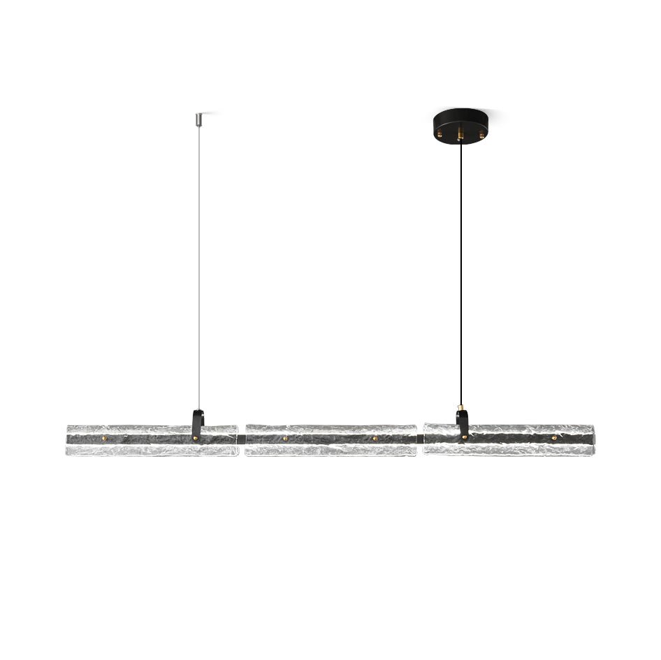 Sorenine Luxe Glace Noir Verre Suspension