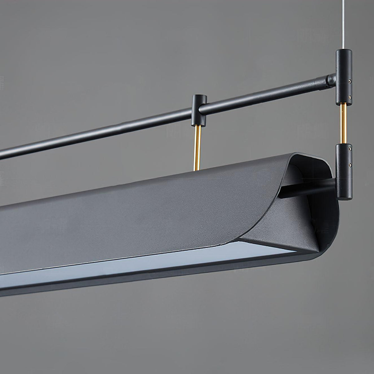 Brenielle Lustre LED Toit Noir