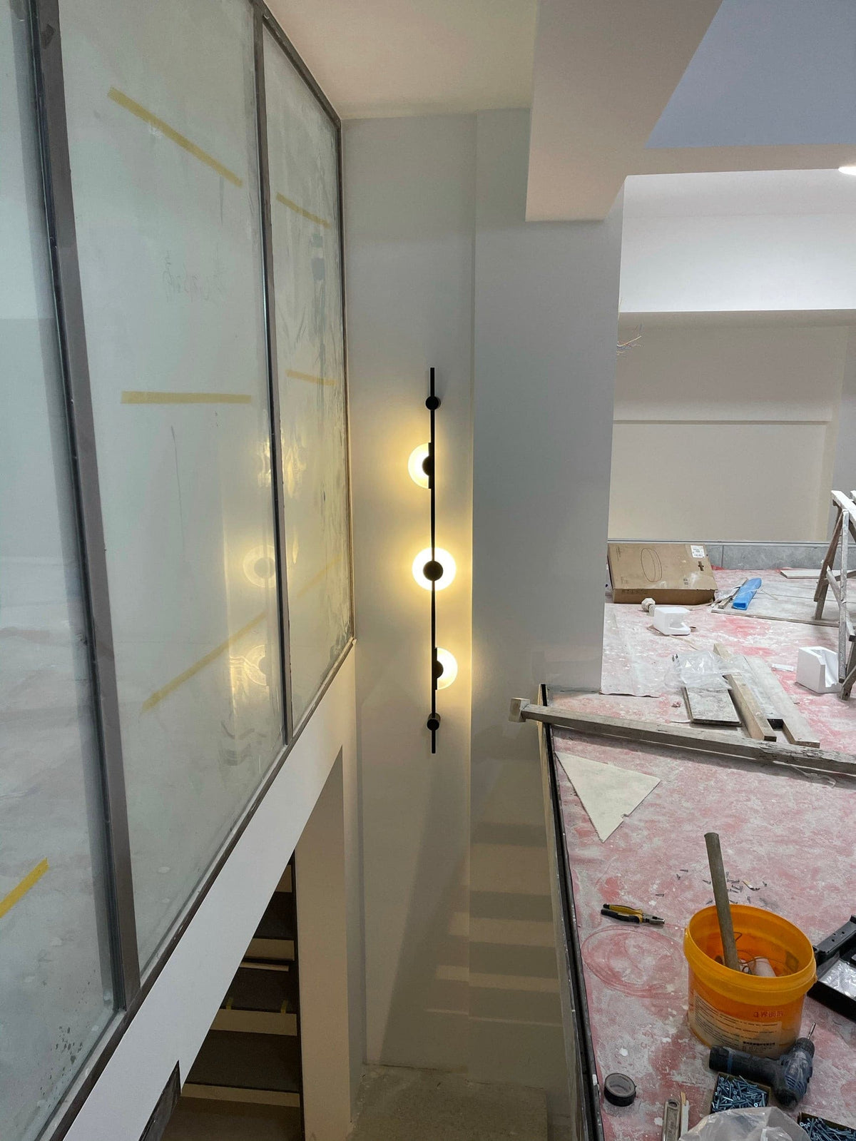 Slender Wall Lamp Alabaster Modern Minimalist-Neutral Decor