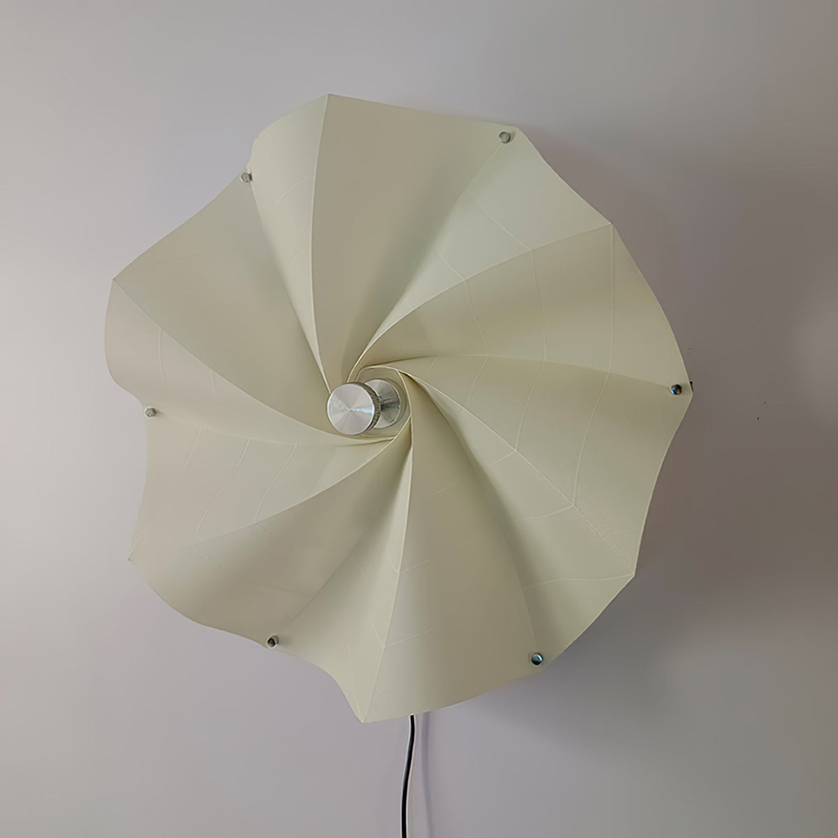 Vadorir Suspension Lumineuse en Tissu Spiralé