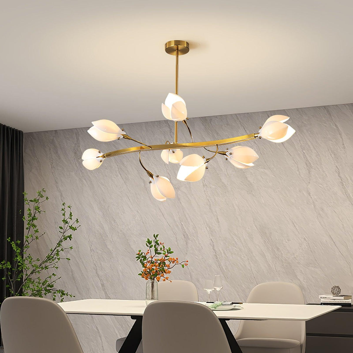 Porcelain Lustre en Céramique Élégance Premium