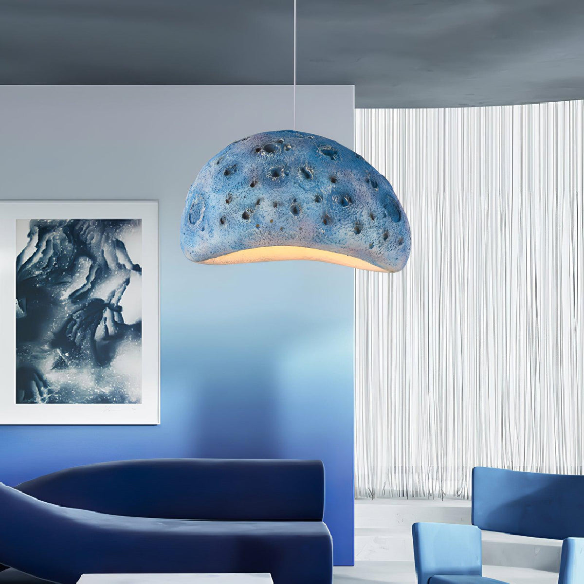 Levina Lampe Suspendue Planète Moderne en Plastique