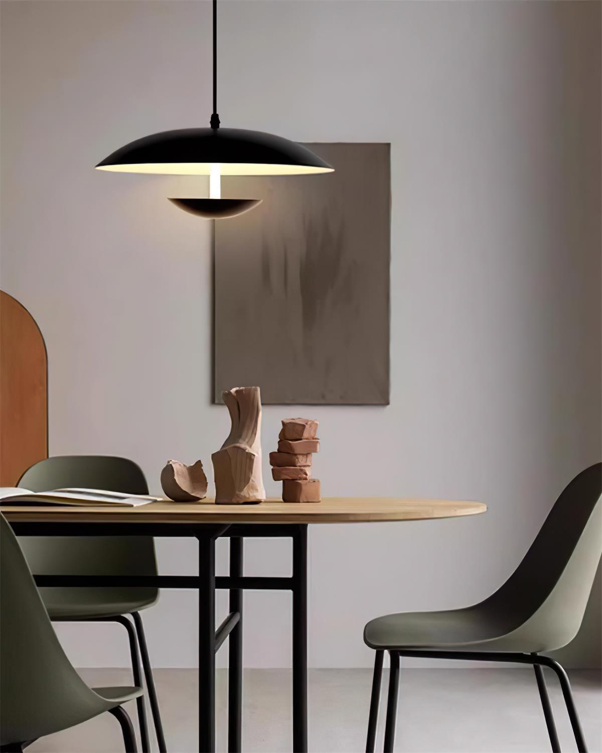 Solen Pendant Light Black Minimalist-Neutral Decor
