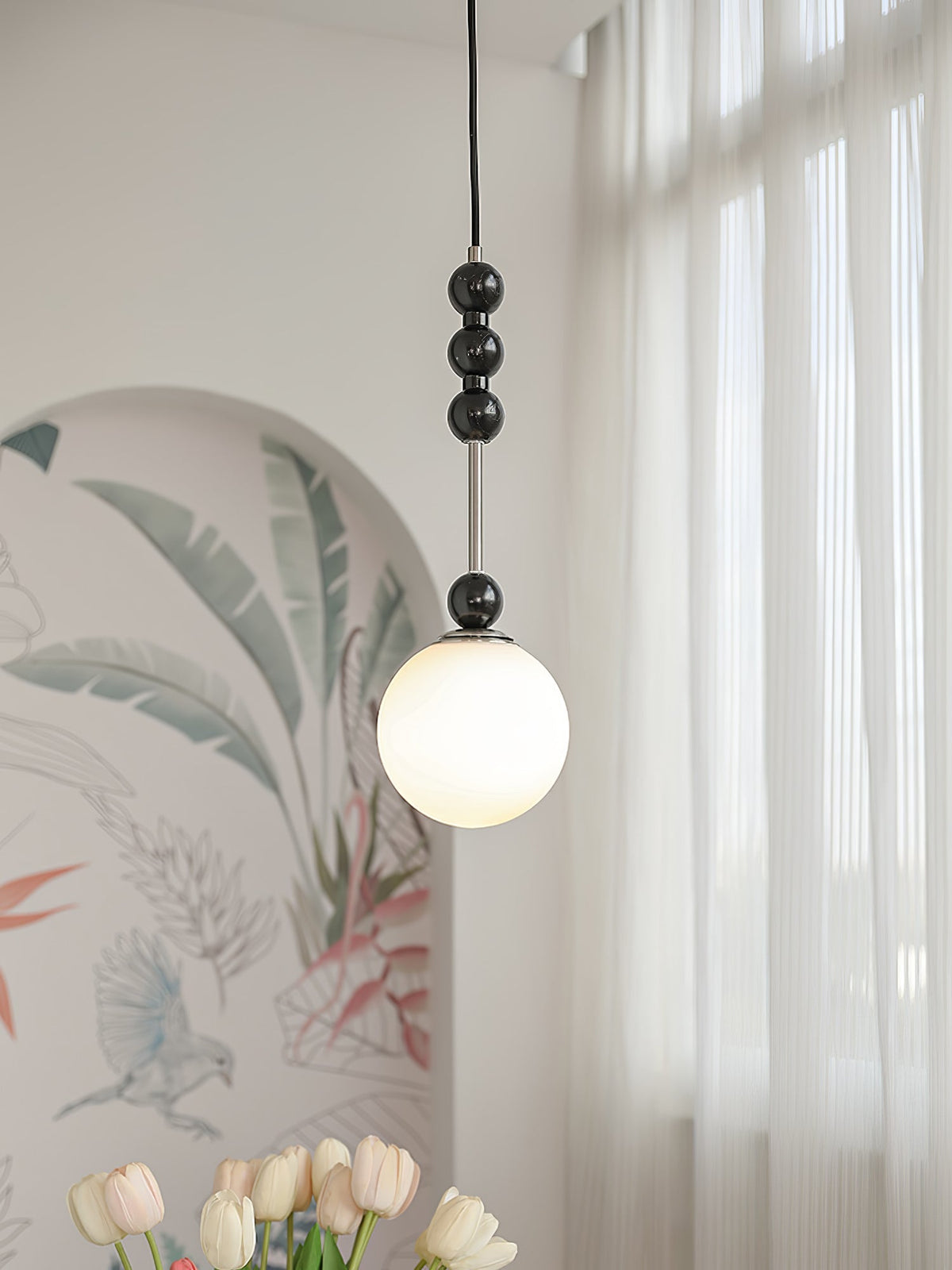 Coriora Suspension Minimaliste en Bois