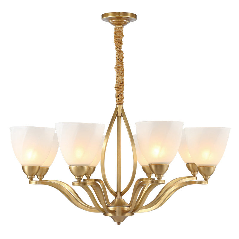 Dvaluvyj Postmodern Luxe Laiton Métal Verre Lustre