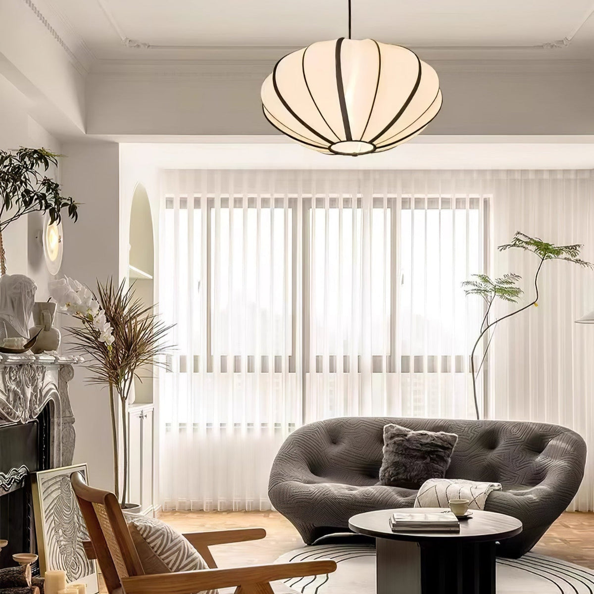 Viorace Tissu Futuriste Suspension
