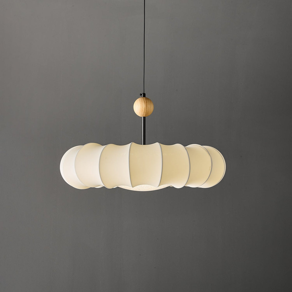 Perrelia Lampe Suspendue en Bois Minimaliste