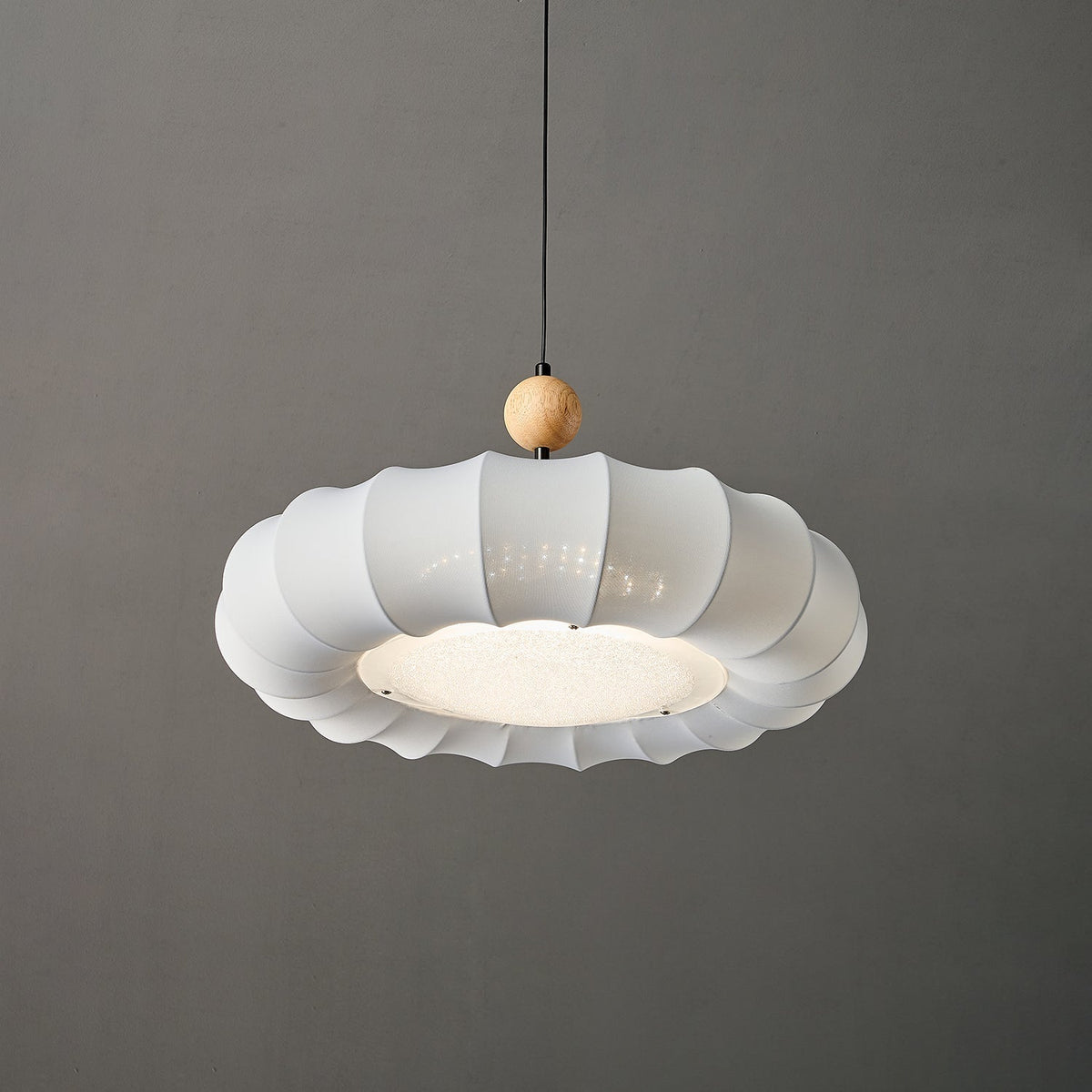Perrelia Lampe Suspendue en Bois Minimaliste