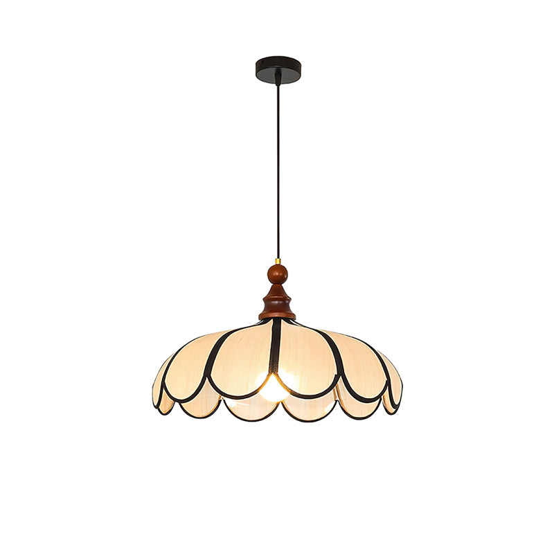 Angled view of the Botan Pendant Light against a neutral wall.
