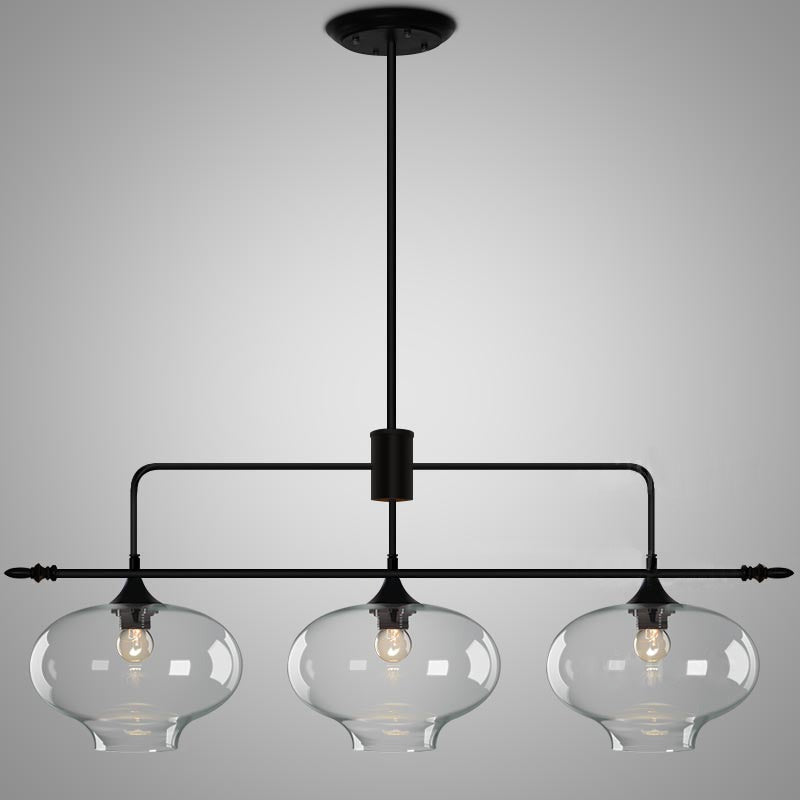 Himinuvyj Moderne Minimaliste Métal Verre Suspension