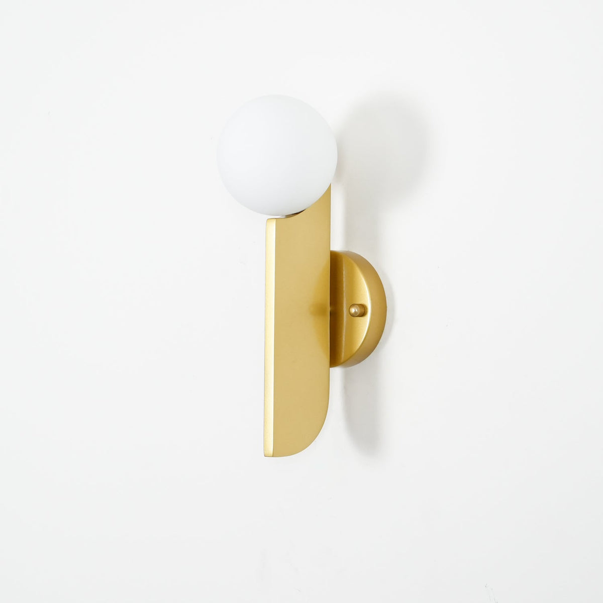 Casiane Applique Murale Globe en Verre Sculptural