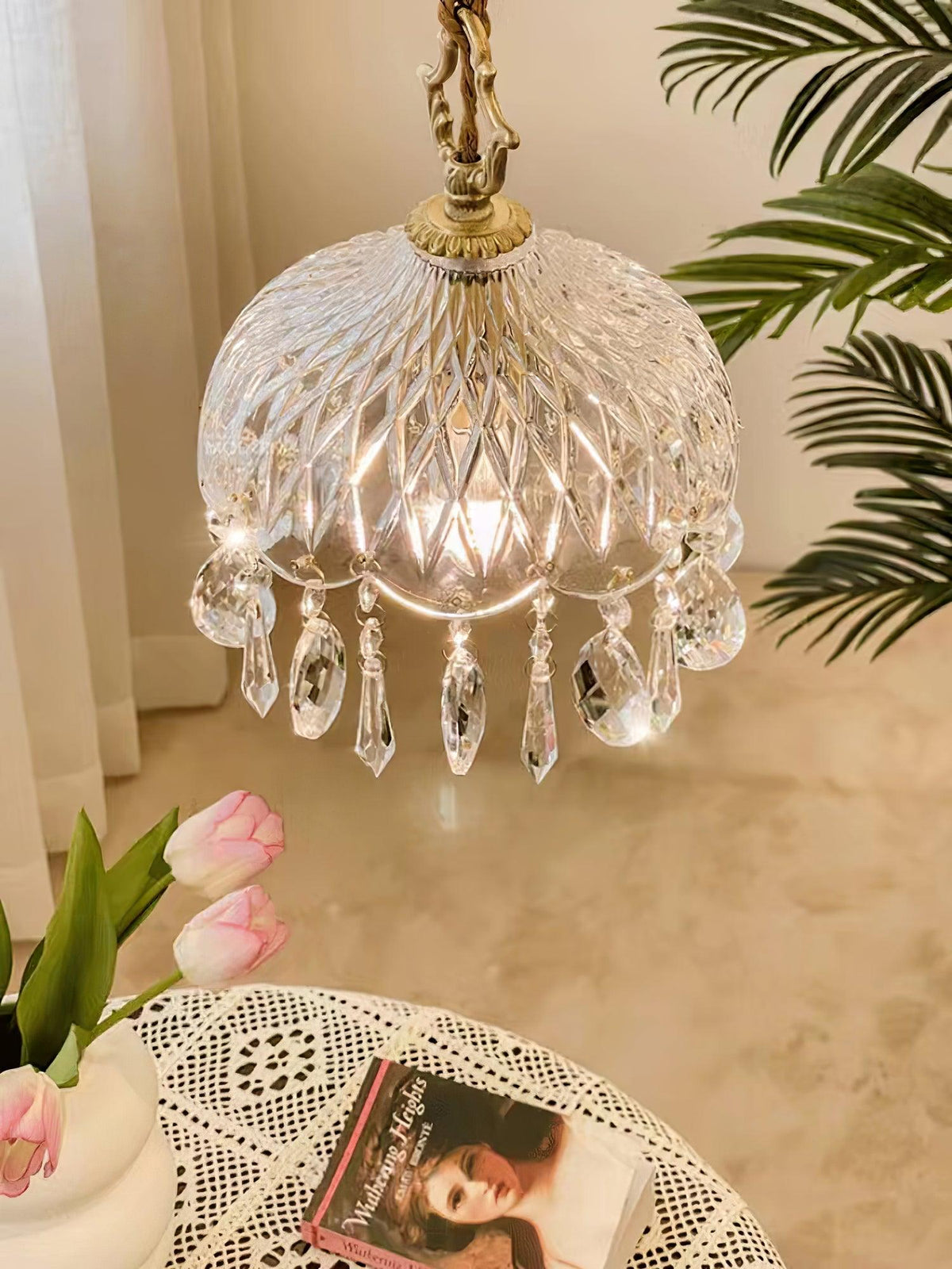 Elyran Suspension Cristal Vintage