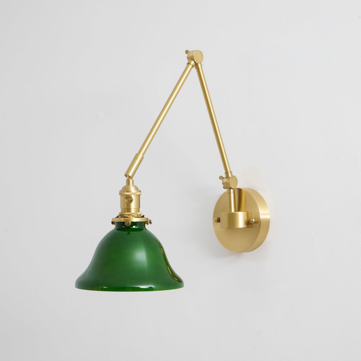 Full product view of the Brady Swing Arm Wall Lamp.
