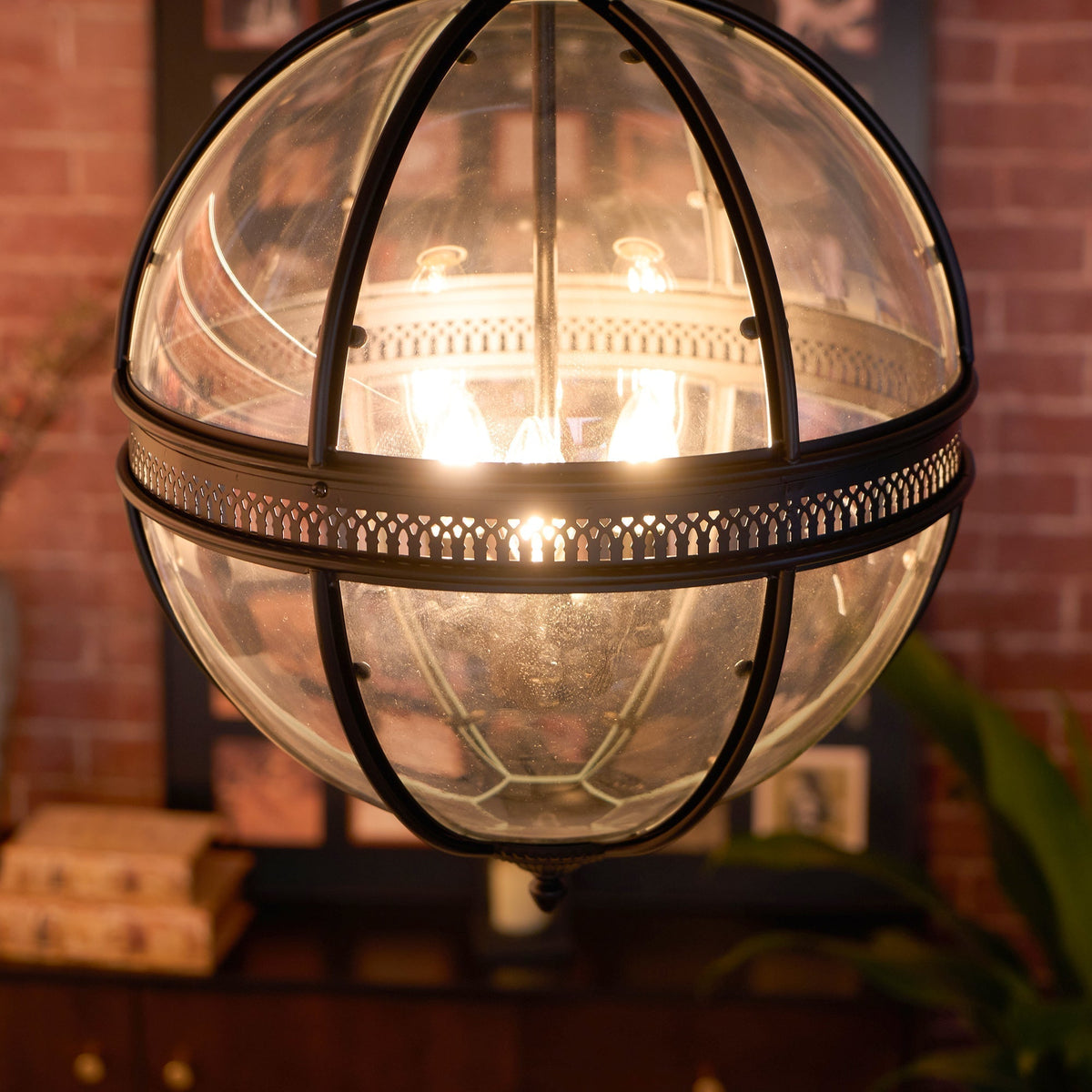 Edward Suspension Rétro en Verre