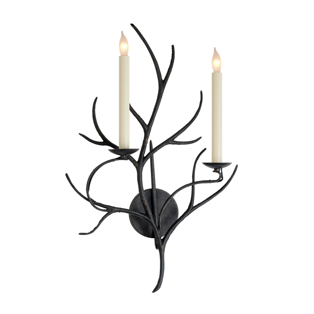 Duvor Double Candle Wall Sconce-Neutral Decor