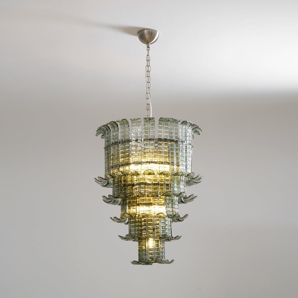 Aether Postmodern Luxe Verre Métal Lustre
