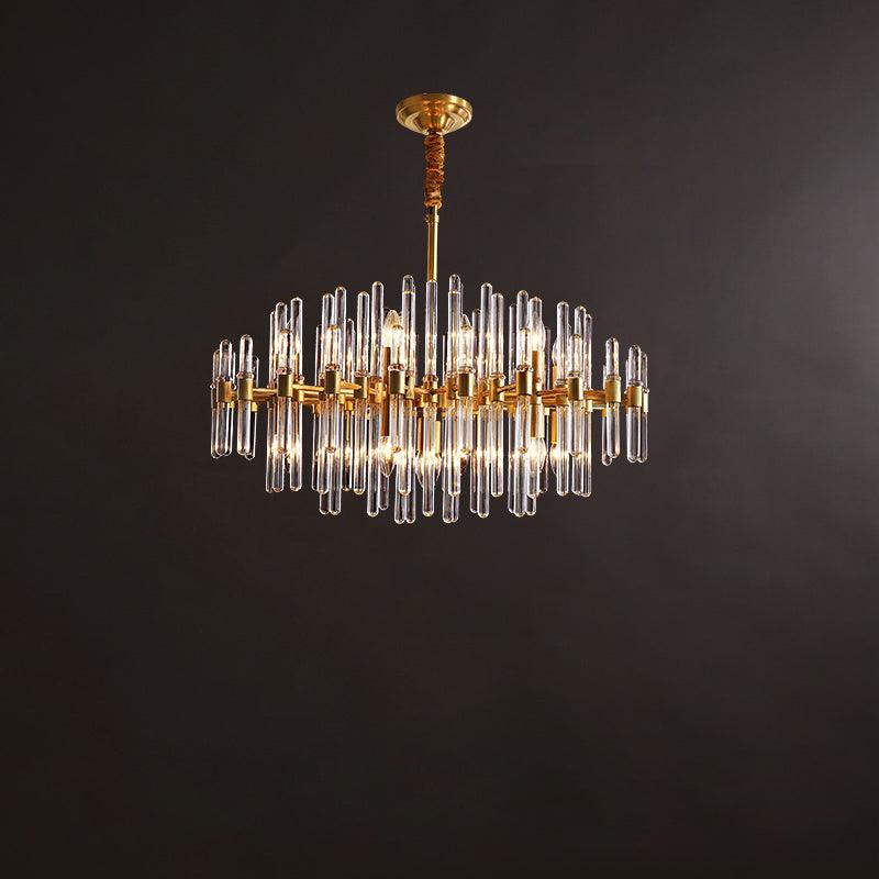 Rilenae Lustre en Laiton Antique de Luxe