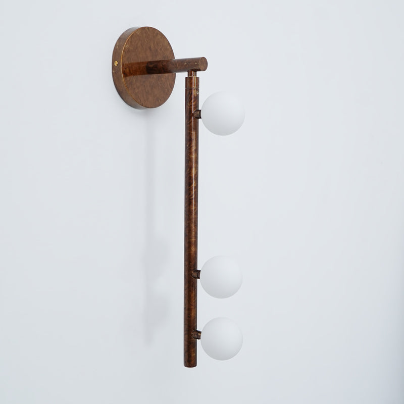 Pamela Applique Murale Tubulaire en Laiton Et Verre