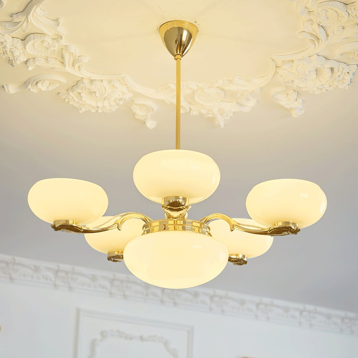 Ethan Luxueux Verre Lustre
