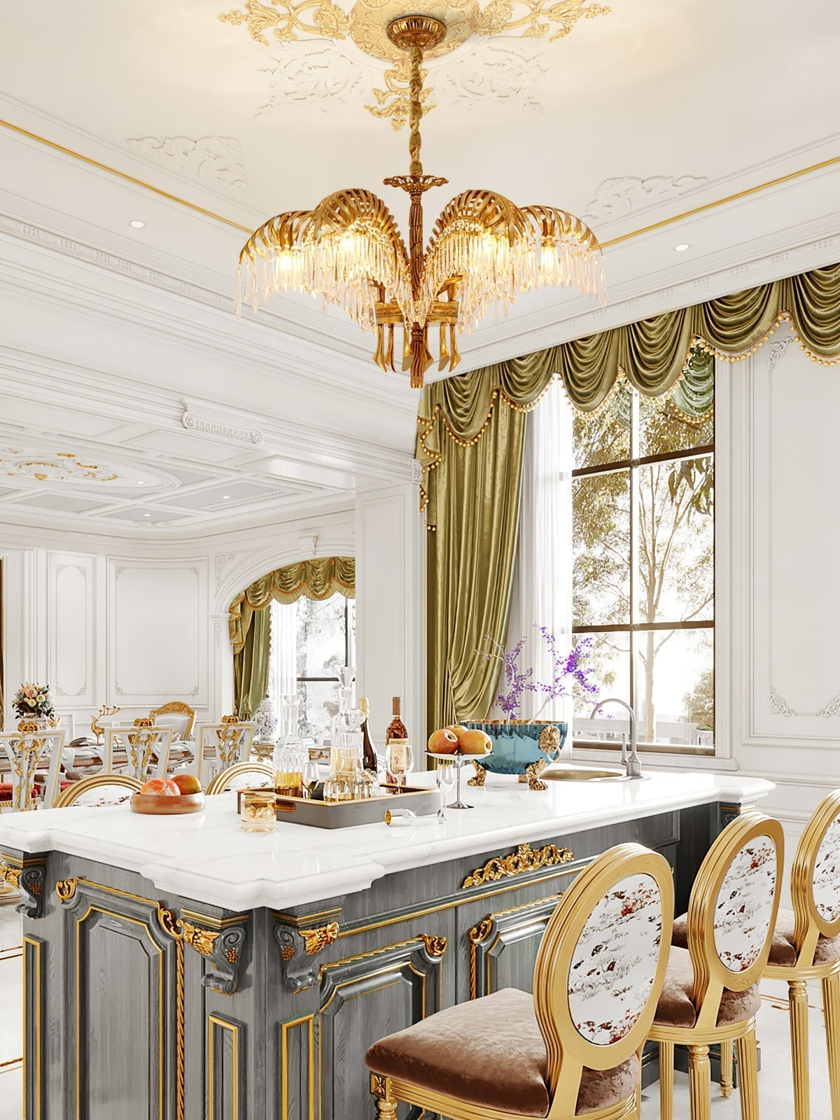 Wileon Royal Laiton Cristal Lustre