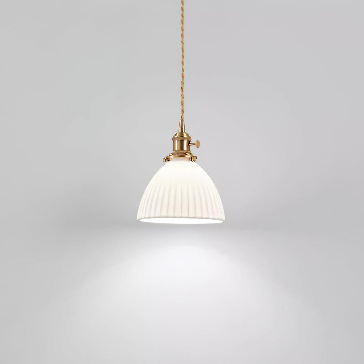 Ornoryra Suspension en Verre Vintage