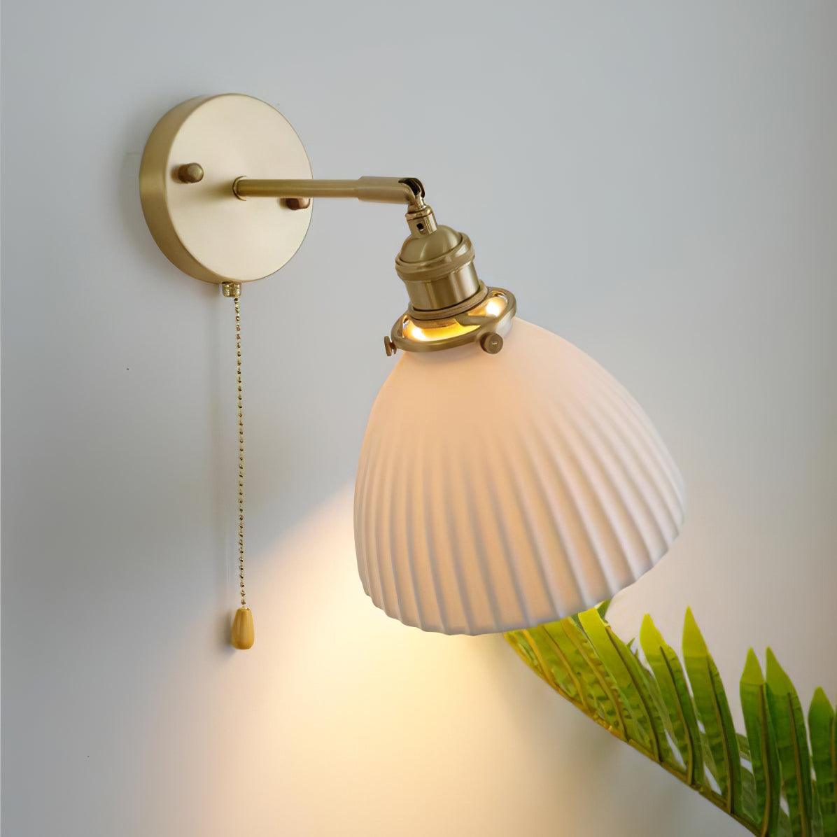 Moresa Lampe Murale Céramique Laiton Élégante