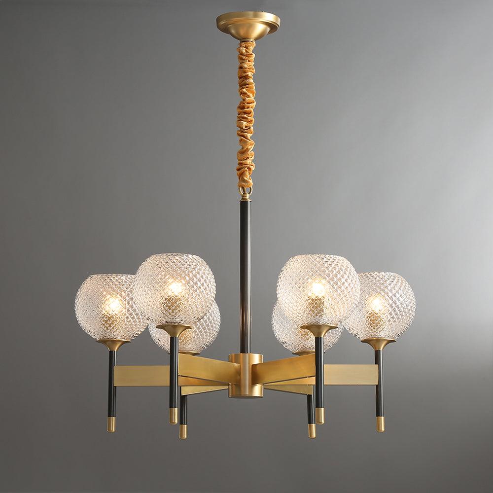 Glint Lustre Moderne en Laiton