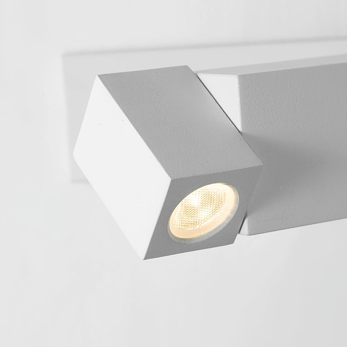 LED Wall Sconce Aluminum Alloy Body Matt Black Nickel Minimalist-Neutral Decor