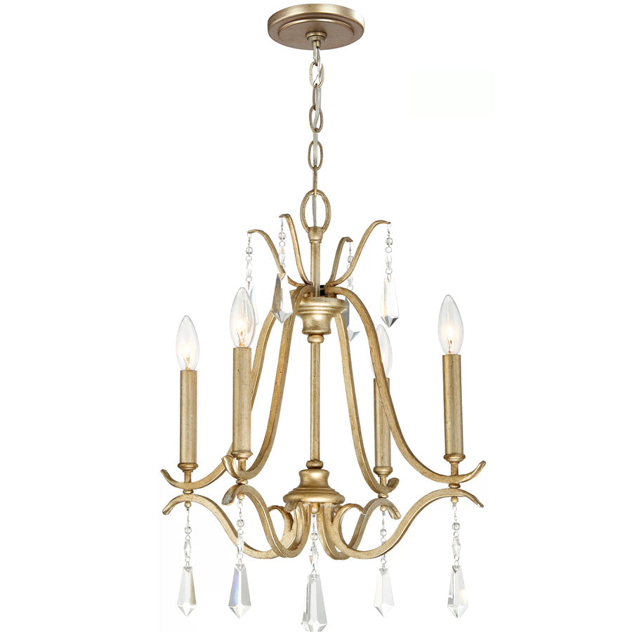 Lyra Lustre Cristal Cuivre Luxe Postmoderne