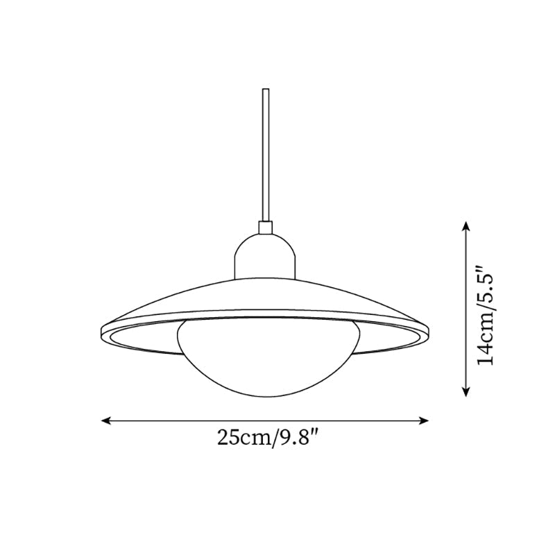 Luxen Pendant Lamp Travertine Minimalist-Neutral Decor
