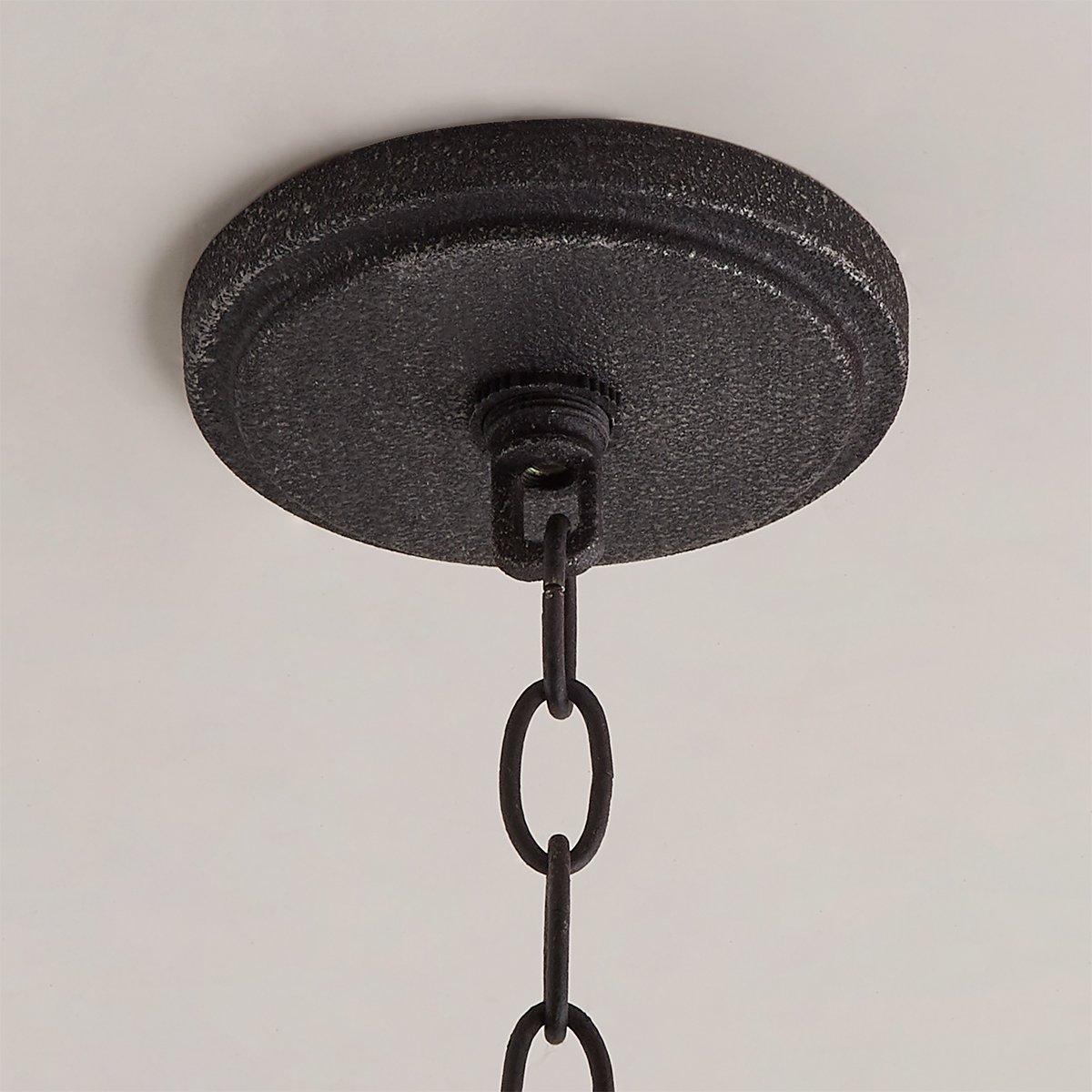 Vela Lustre Métal Bois Élégance Premium