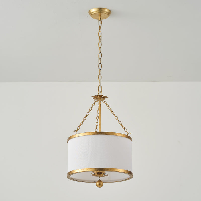 Helix Suspension Tambour Créativité Individuelle Tissu Métal