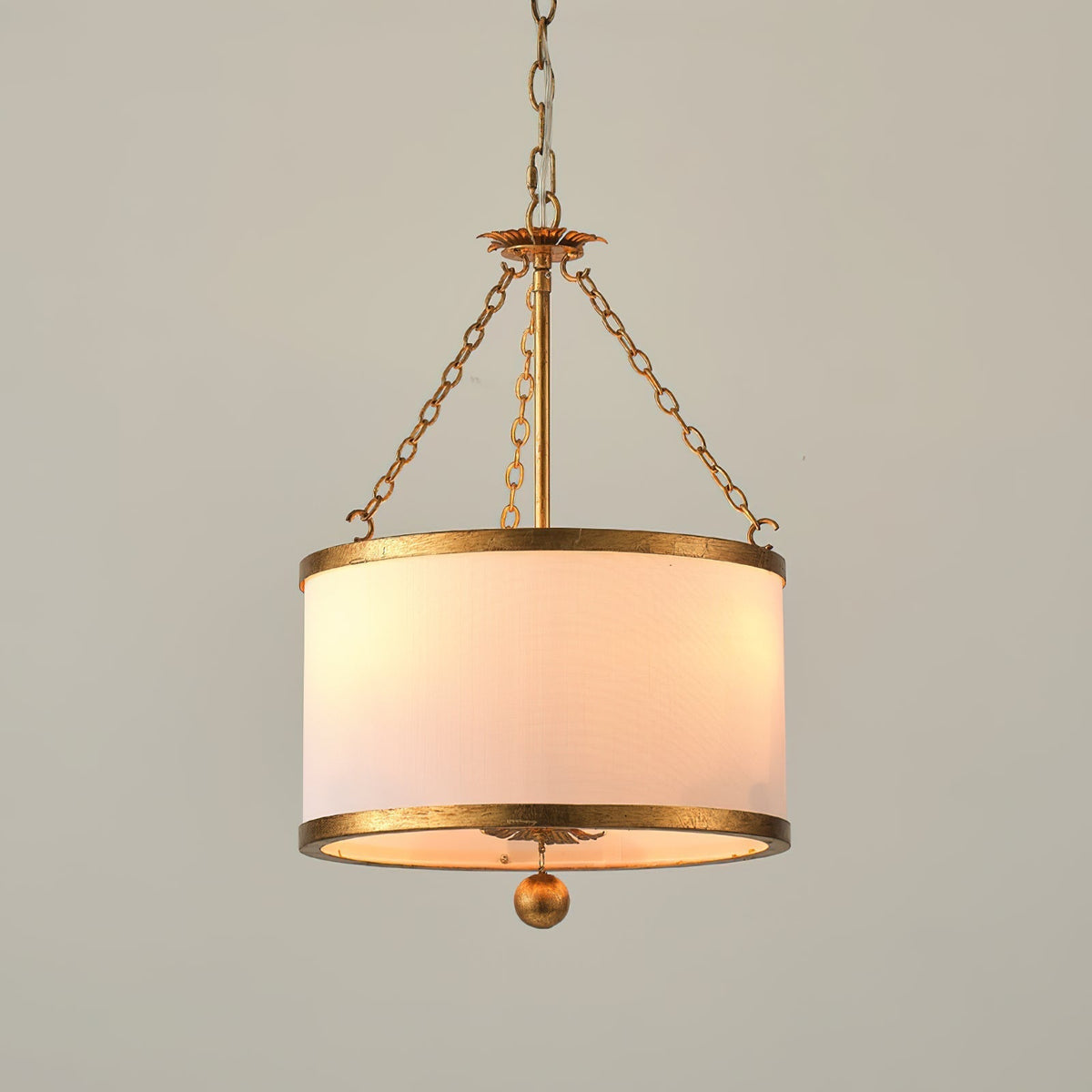 Helix Suspension Tambour Créativité Individuelle Tissu Métal