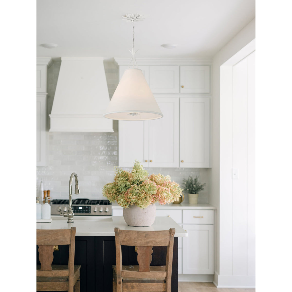 Aeon Suspension Métal Laiton Tissu Minimaliste Moderne