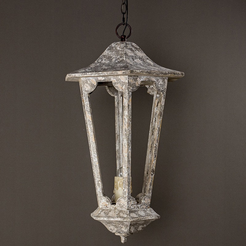 Seren Suspension Lanterne Luxe Postmoderne Élégance Bois Résine