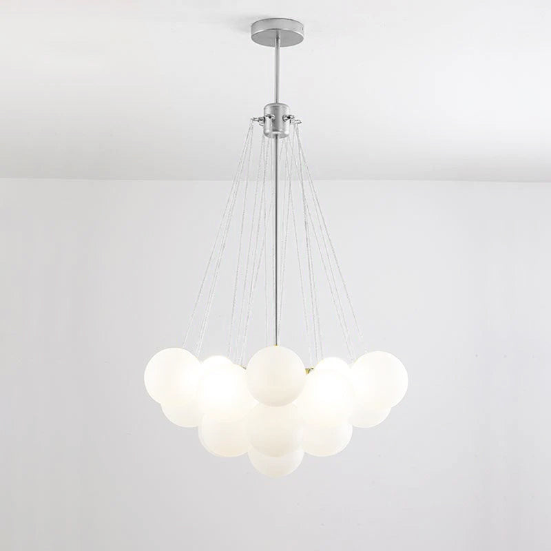 Fayne Suspension Bulle à Globe en Verre