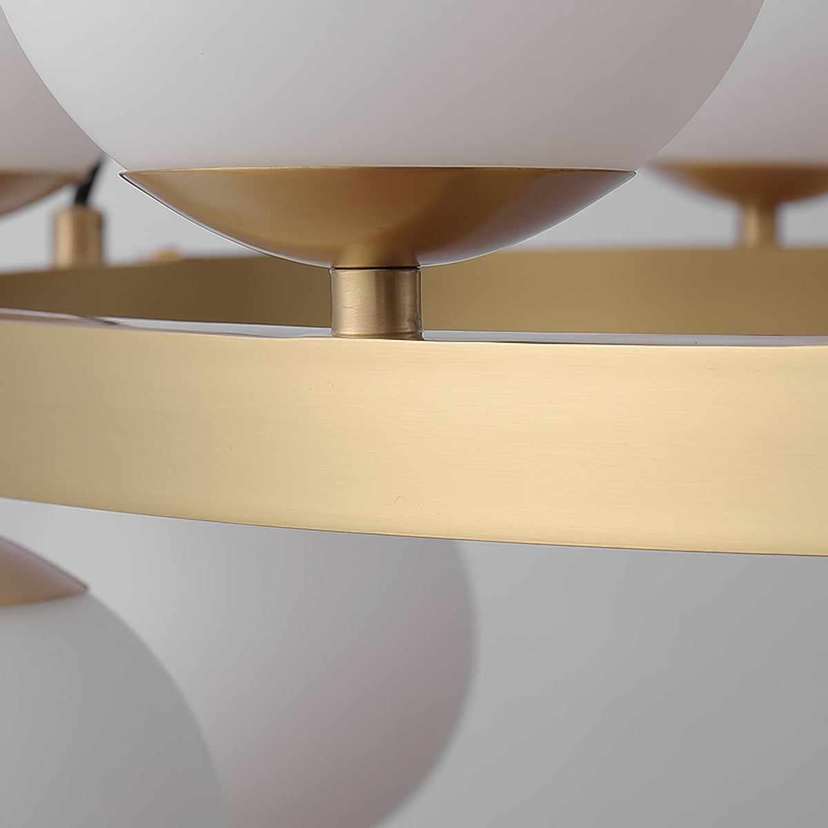 Tevine Lustre Globe Anneau en Laiton