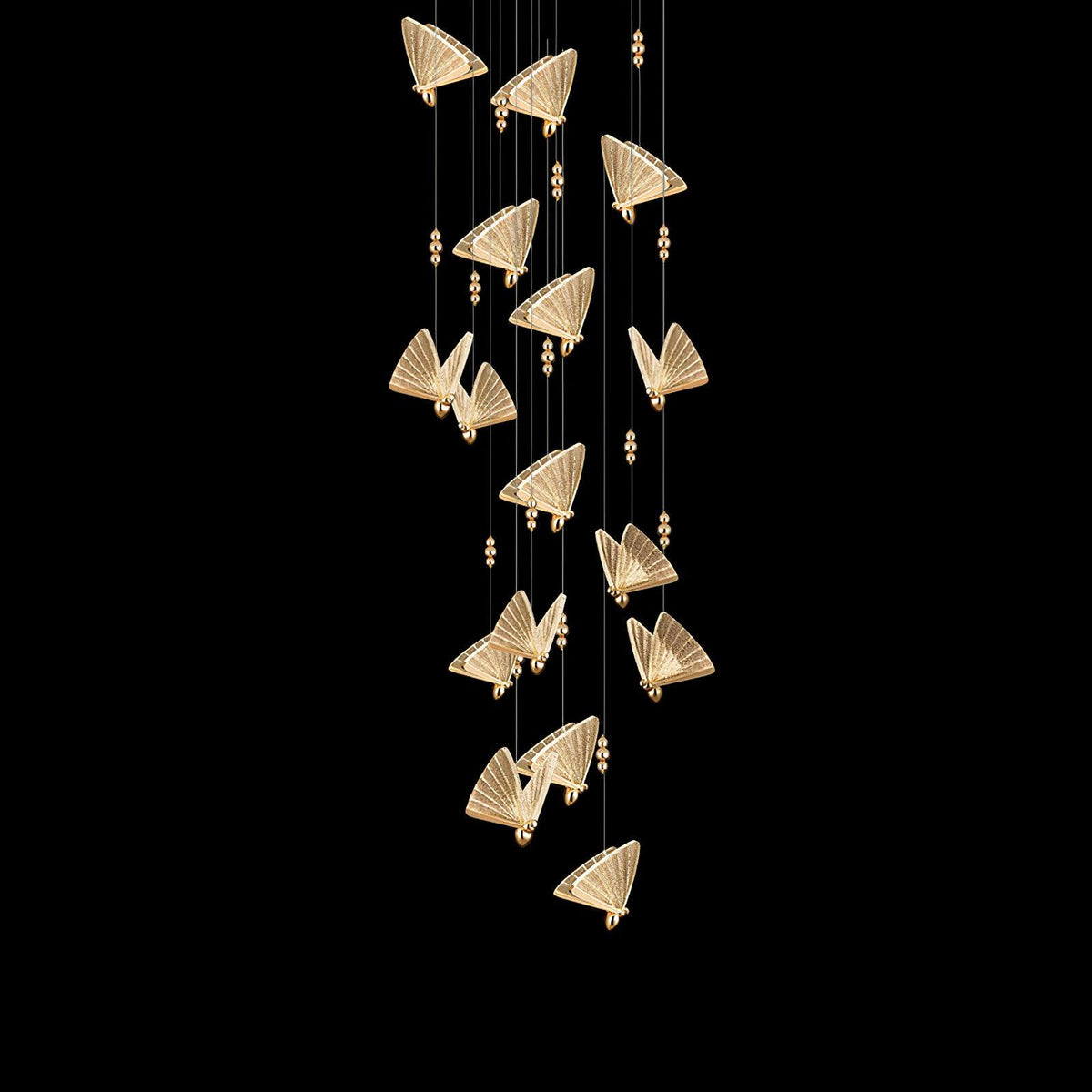 Lunora Lampe Suspendue Moderne Papillon