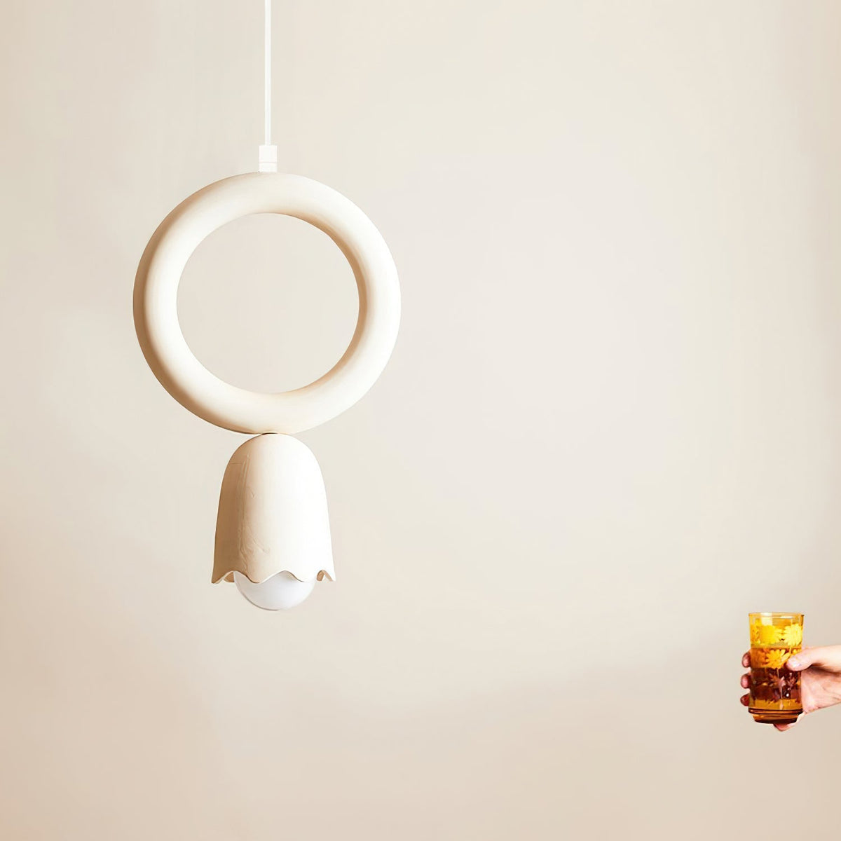Givnoa Minimalist Pendant Light-Neutral Decor