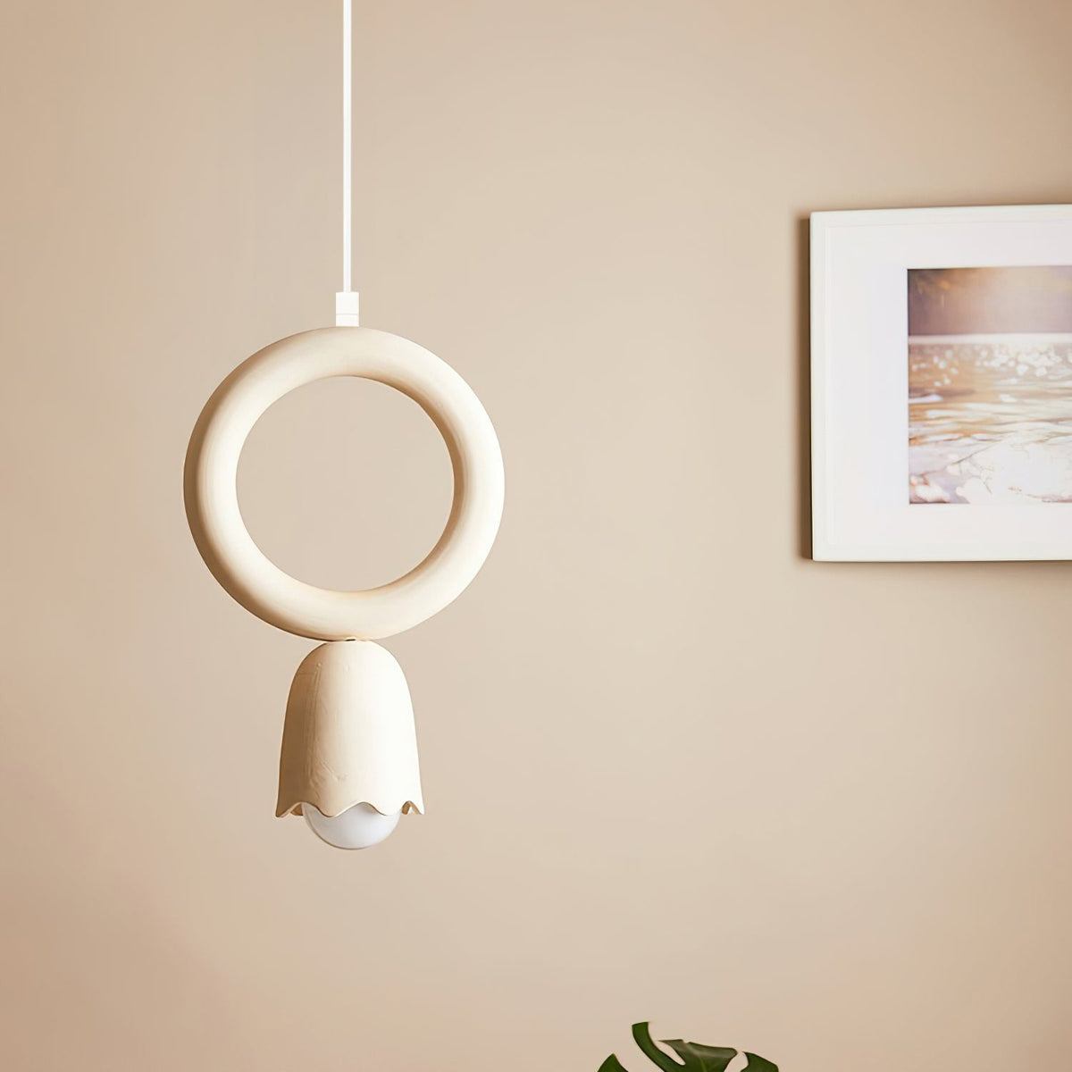 Givnoa Minimalist Pendant Light-Neutral Decor